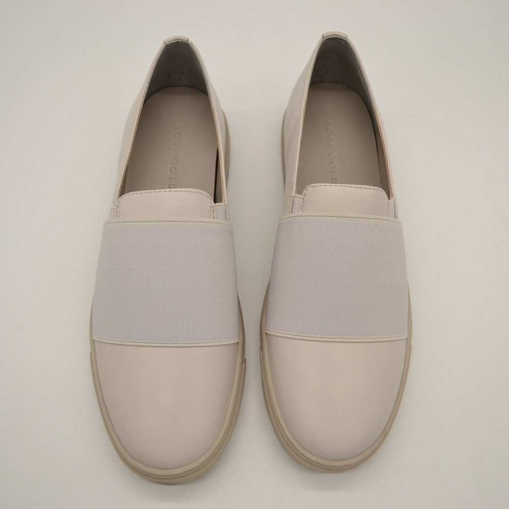 Lori Goldstein Shoes Womens Brint Slip On Sneaker 8.5 Ash Grey Leather NEW